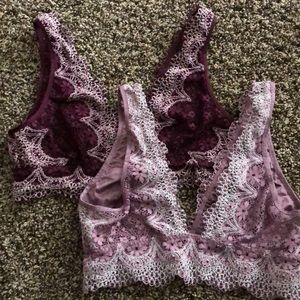 Victoria’s Secret Lace Dream Angels Bralettes